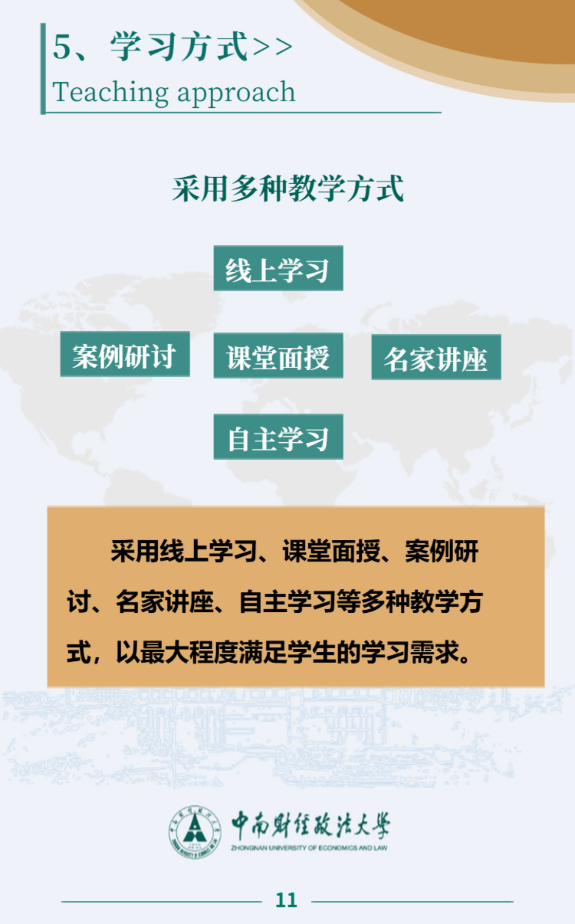 中南财经政法大学2025年高等学历继续教育招生简章(图12)